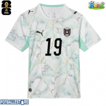 Østerrike Christoph Baumgartner #19 Bortedrakt VM 2026 Kortermet